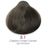 TMT Milano Art Collection Crema Colorante Luminacolor 5.1 Castaño Claro Ceniza 100ml - 1